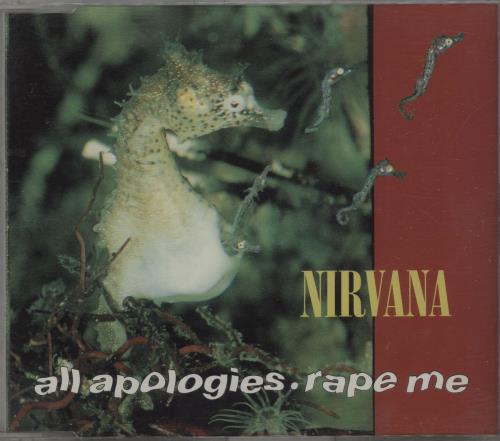 NIRVANA all apologies 12inch アートプリント2枚付 Nirvana (US) All Apologies German CD single (CD5 / 5